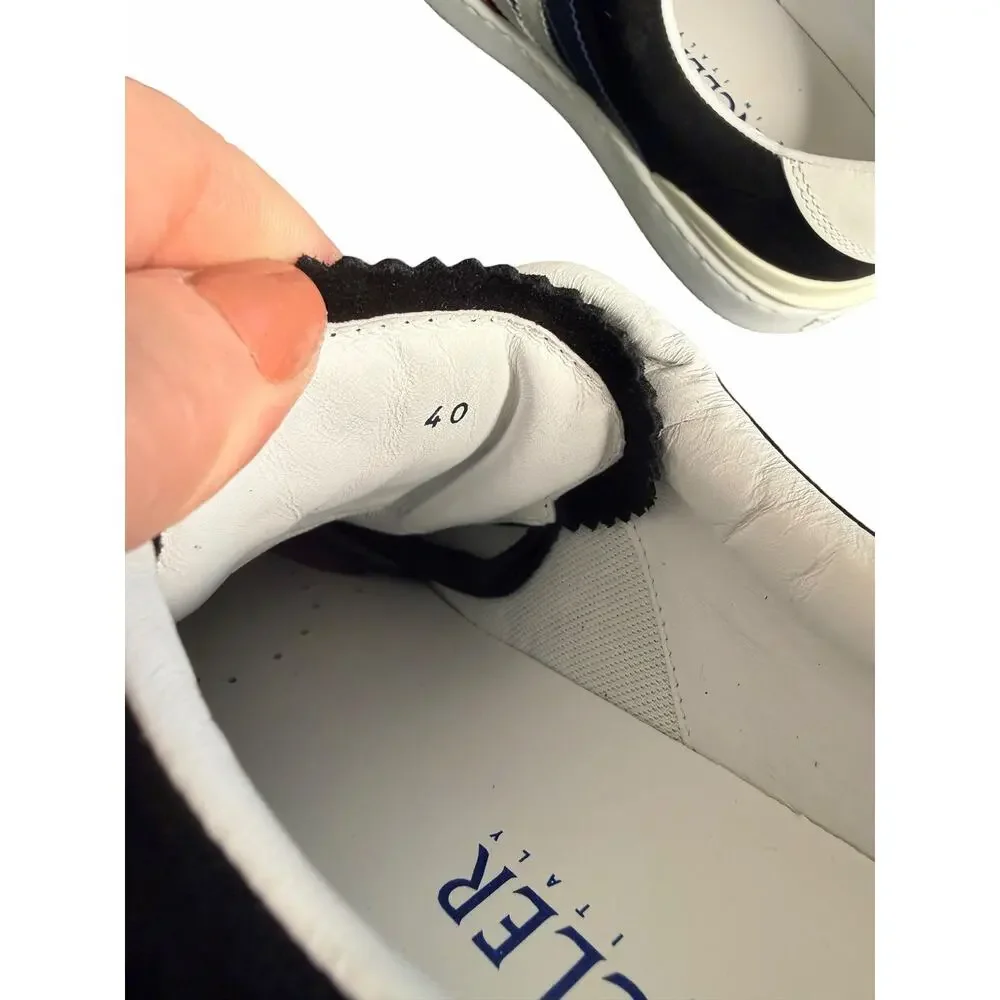 Moncler NIB Monaco M Sneakers in Black/White Tricolor Size 40